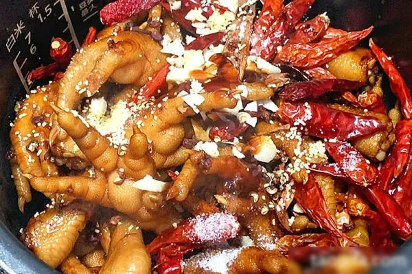 压锅鸡爪压锅豆腐 技术配方和视频教程-小吃方略网