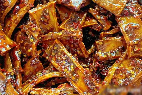 自制香辣豆干技术配方资料-小吃方略网