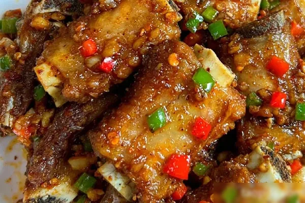 图片[1]-蒜香排骨、蒜香鸡叉骨》商业版配比量化视频教程-小吃方略网
