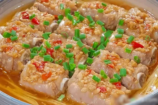 图片[1]-蒜香蒸排骨视频教程-小吃方略网