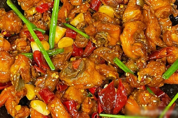 麻辣炒鸡&辣椒炒鸡制作视频教程-小吃方略网