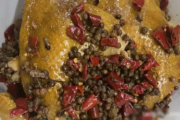 脆皮椒麻鸡视频教程-小吃方略网