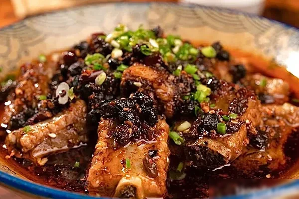 豉汁蒸排骨视频教程-小吃方略网