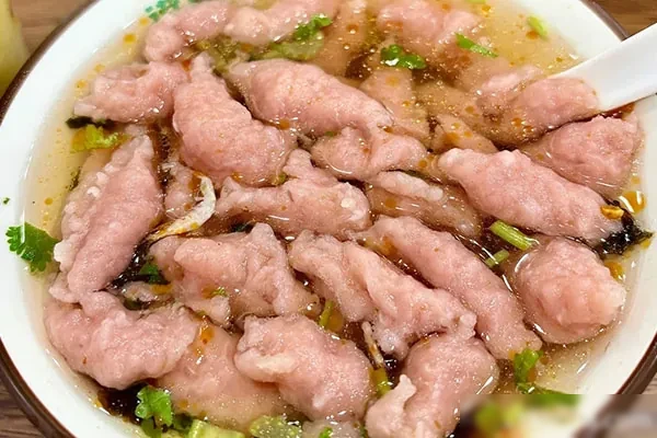 图片[1]-瘦肉丸肉片配方教程-小吃方略网