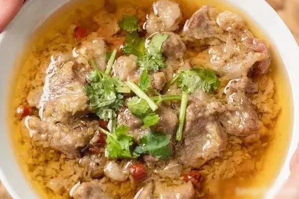碗蒸羊羔肉视频教程-小吃方略网