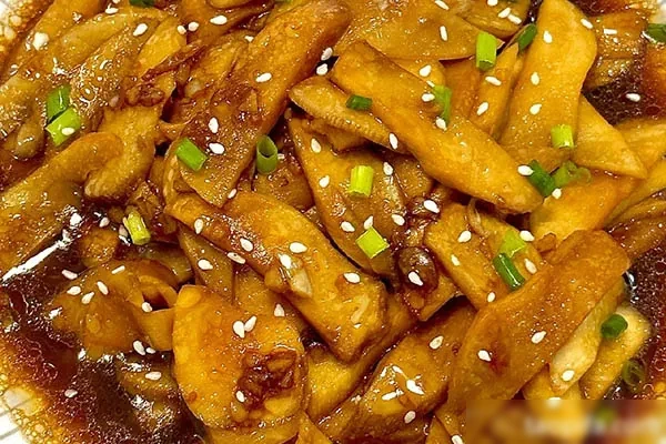图片[1]-蚝油杏鲍菇 豉油芸豆视频教程-小吃方略网