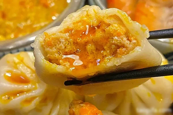 升级版蟹黄汤包纸皮包技术配方和视频教程-小吃方略网