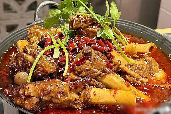 麻辣羊棒骨系列实体店课程-小吃方略网
