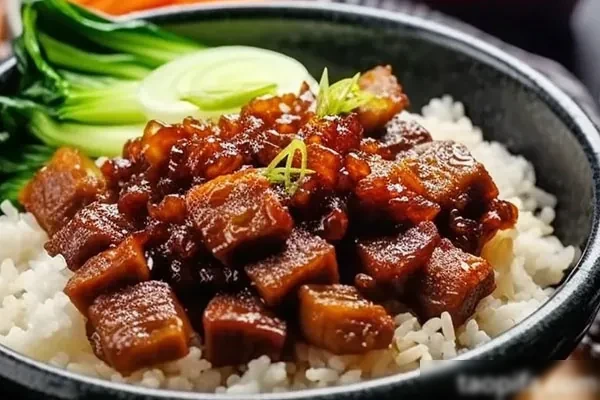 图片[1]-卤肉饭叉烧饭鸡腿饭手撕鸡饭技术配方和视频教程-小吃方略网
