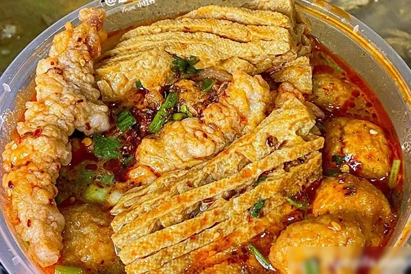 鸡汁豆腐串技术配方和视频教程-小吃方略网