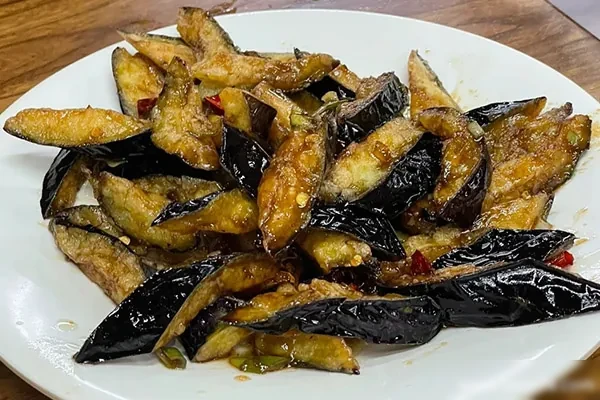 风味茄子视频教程-小吃方略网
