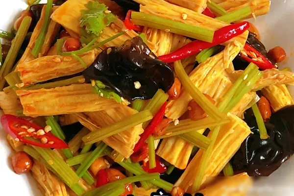 图片[1]-红油腐竹视频教程-小吃方略网