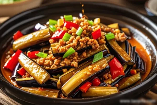 红烧茄子视频教程-小吃方略网