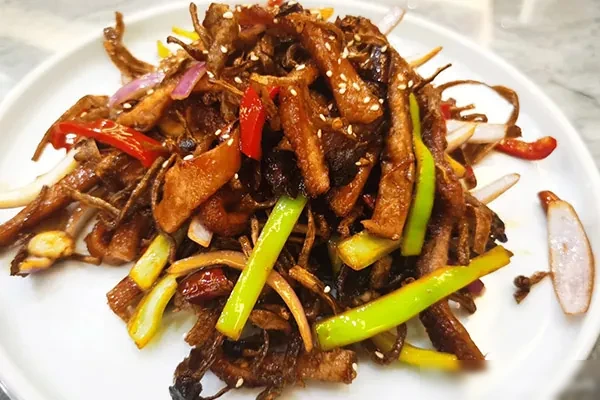 图片[1]-茶树菇爆炒牛肚技术配方和视频教程-小吃方略网
